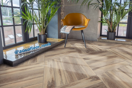 Кварцвиниловый ламинат Aquafloor Space Parquet Light AF4502PQL